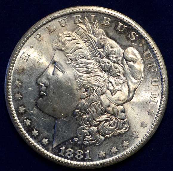 1881 S UNC Morgan Dollar