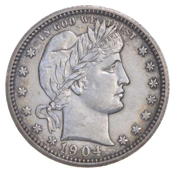 1904-O Barber Quarter