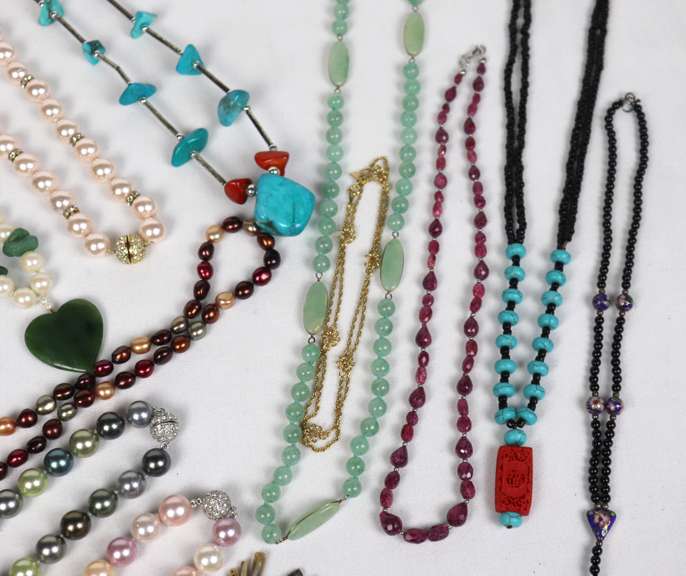 Colorful Group Lot of Costume Jewelry