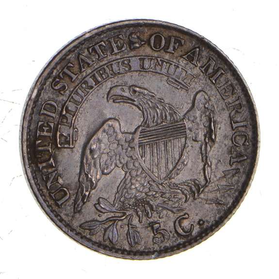 1835 Capped Bust Half Dime - Sharp