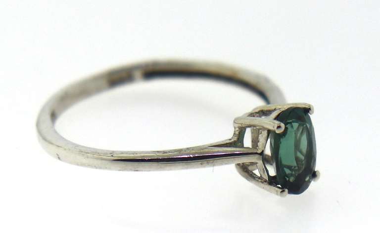 Sterling Silver Small Gemstone Ring