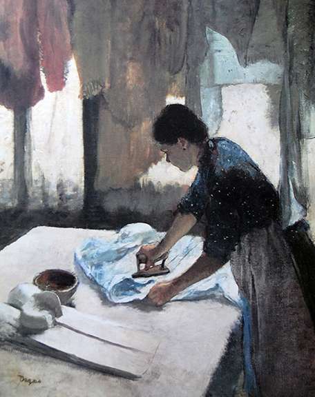 Edgar Degas, Woman Ironing