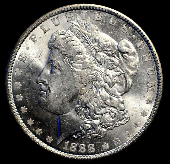 1888 0 UNC Morgan Dollar