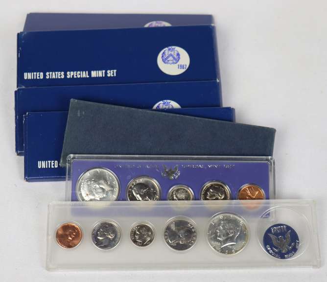 9 Special Mint Sets 1965 - 1967