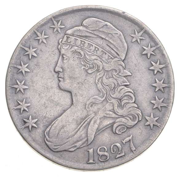 1827 Capped Bust Half Dollar