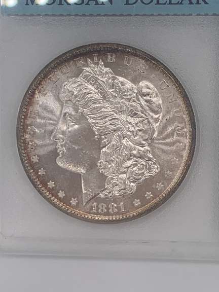 MS65 PL 18814-S Morgan Silver Dollar