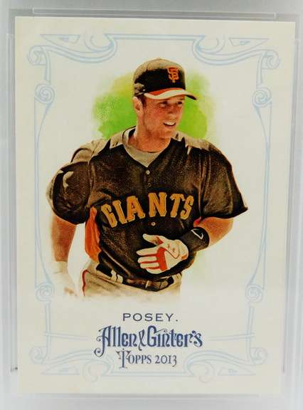 Buster Posey Allen & Ginter Baseball Card, Gem MT 10