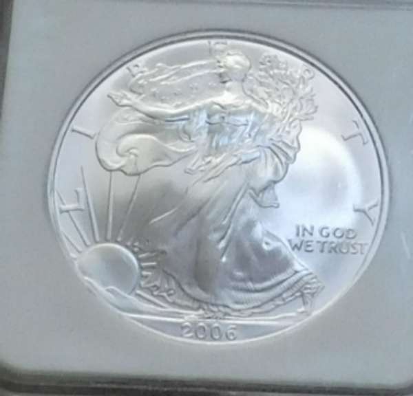 2006 Unc Silver Eagle NGC MS-69 First Strke