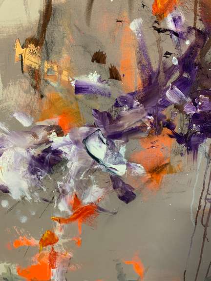 Bold Abstract Ballerina Painting
