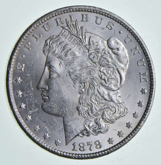 1878-CC Morgan Silver Dollar