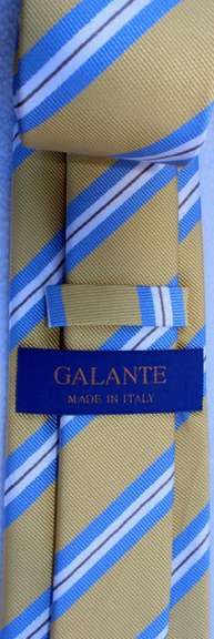 Fine Quality Italian Hand Made Silk Tie By Galante