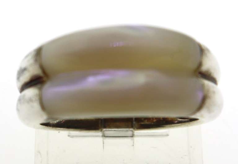 Srereling Silver Mother of Pearl Ringggg