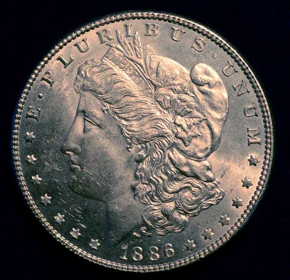 1886 UNC Morgan Dollar