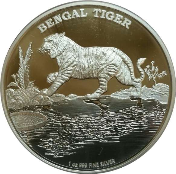 2015 New Zealand Mint Proof Bengal Tiger
