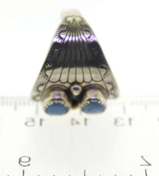 Sterling Silver Blue Agate Ring