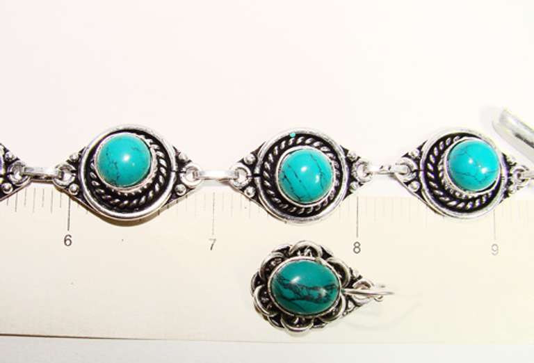 Exceptional Large Natural Stone Ethnic Handcrafted Set