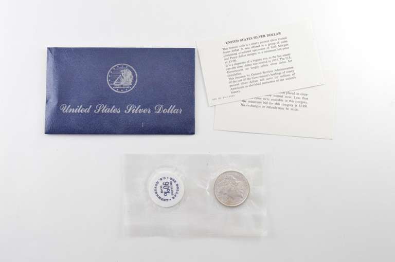 1883-O Morgan Silver Dollar - GSA Soft Pack