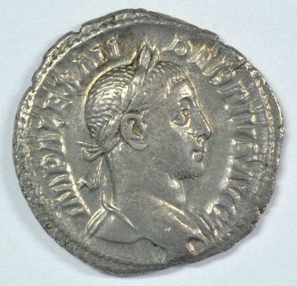 Real nice Severus Alexander Roman Silver Denarius, 235 AD