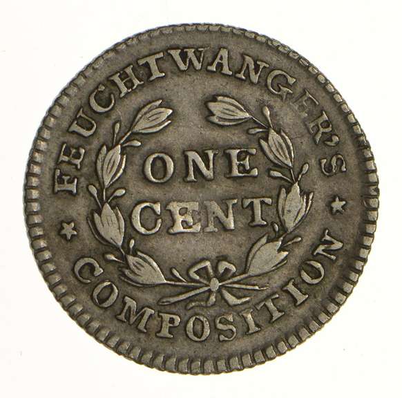 1837 Feuchtwanger Token - 6|I - Circulated