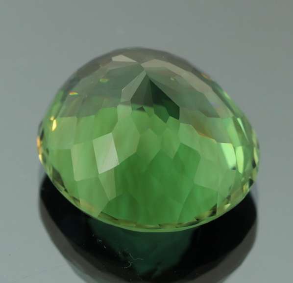 Pristine 30.18ct AAA created green Amethyst