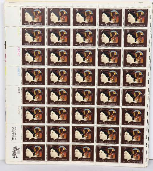 $116.96 Face Value In Mint 8 Cent US Comm Sheets