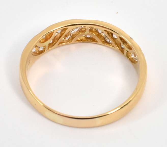 Feminine High Quality Diamond Band