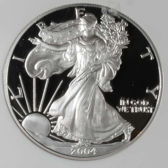 2004 W Proof NGC 69 Ultra Cameo Silver Eagle