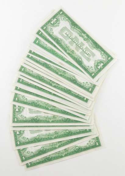 Lot (38) 1928 $1 Silver Certificates - Consecutive