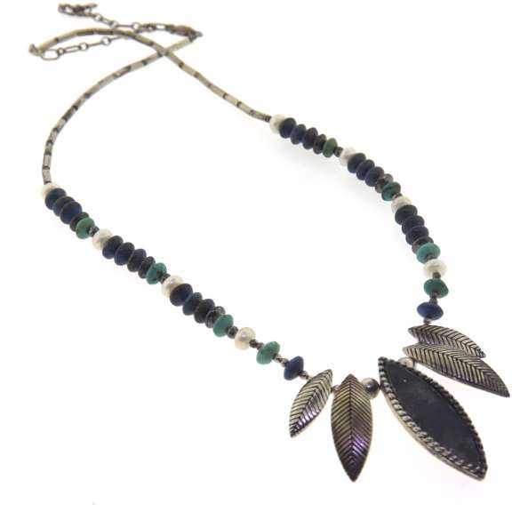 Sterling Silver native American Necklace