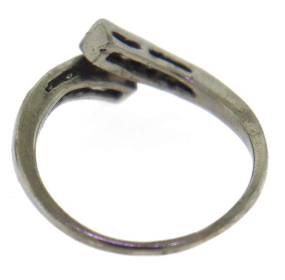 Favorite White Gold Diamond Bypass Ring