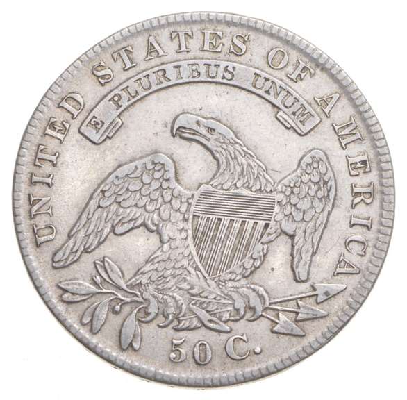 1836 Capped Bust Half Dollar - Large Lettering