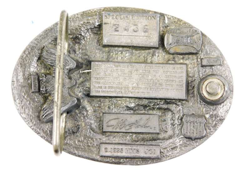 1995 Jeff Gordon Enameled Belt Buckle