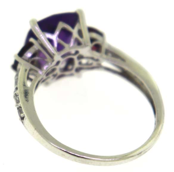 Sterling Silver Amythest Ring