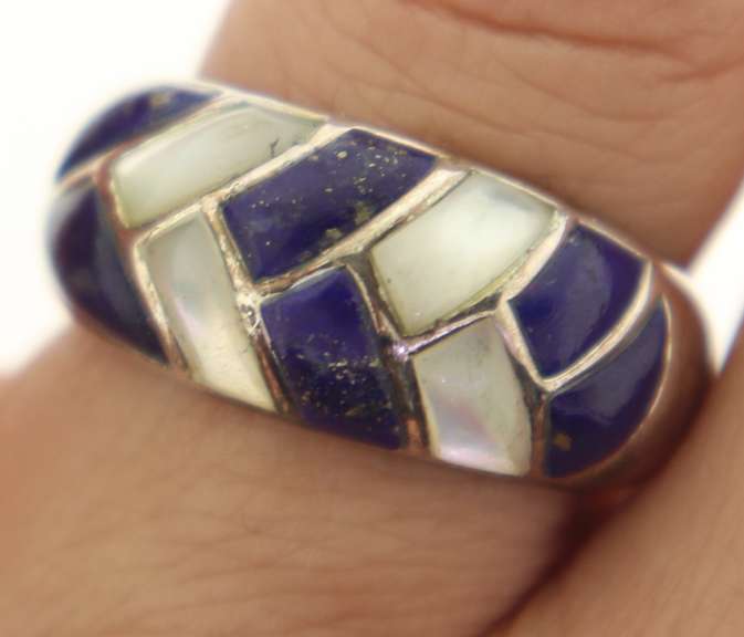 Sterlimg Silver Lapis Ring