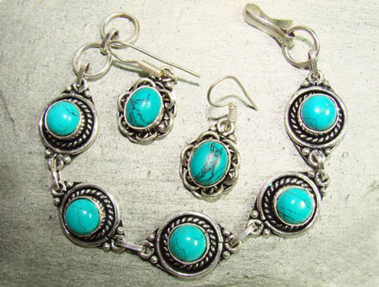 Exceptional Large Natural Stone Ethnic Handcrafted Set