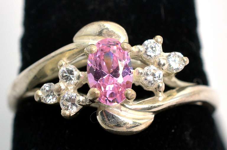 Sterling Silver CZ  Ring