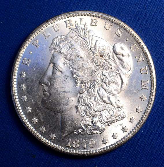 1879-S B.U. MORGAN SILVER DOLLAR