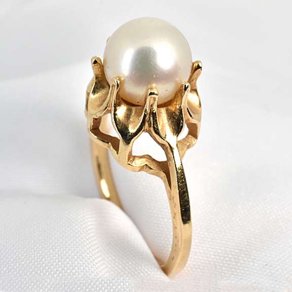 Unusually Sturdy Pearl Ring