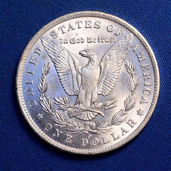 1885-O B.U. MORGAN SILVER DOLLAR