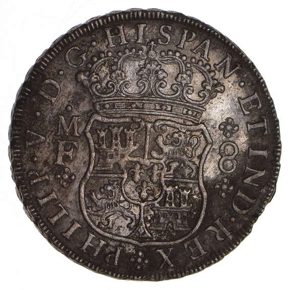 1739 Mexico 8 Reales - Circulated