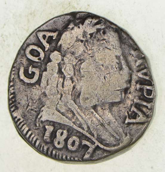 1807 India Rupia - Portuguese - GOA - Gomes-17.01