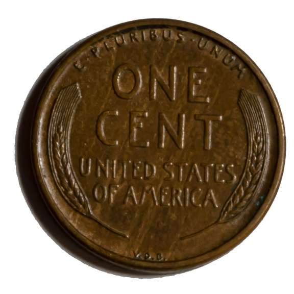 1909 S VDB Very Very Near Uncirculated Key Lincoln Cent