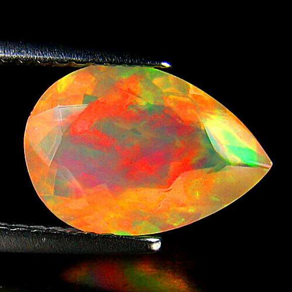 AAA 1.98ct full floral harlequin fully faceted Welo Opal
