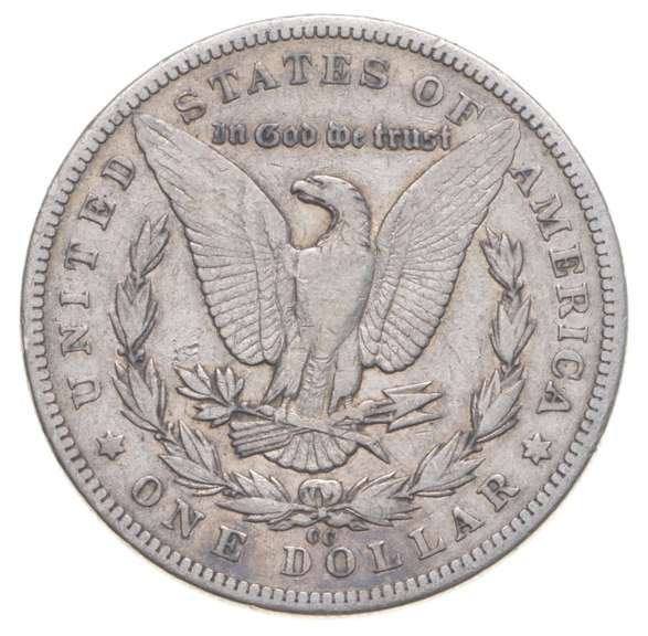 1893-CC Morgan Silver Dollar