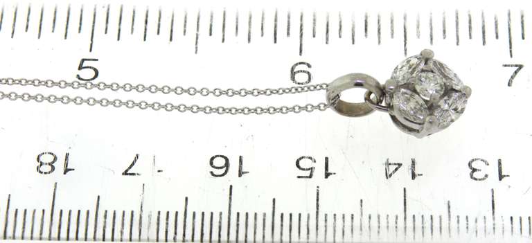 Beautiful Diamond Pendant on Chain