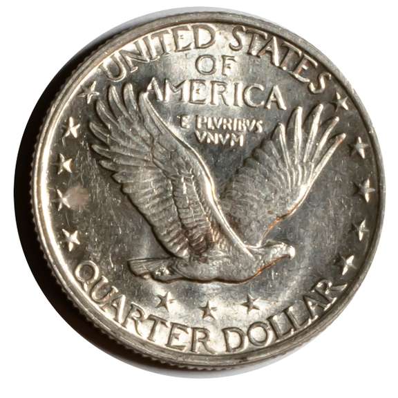 1923 Gem BU Frosty White Standing Liberty Quarter