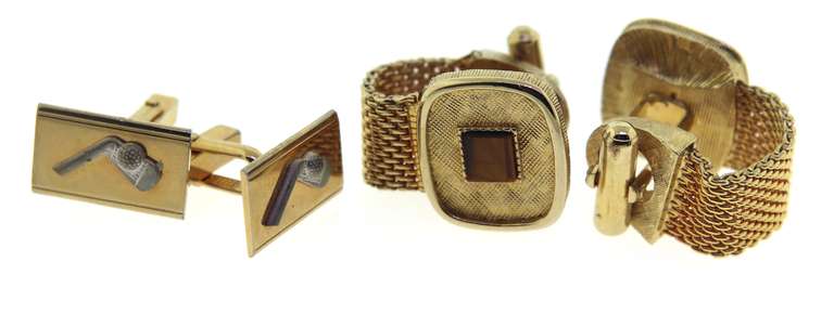 Group Lot of 7 Pairs of Cufflinks