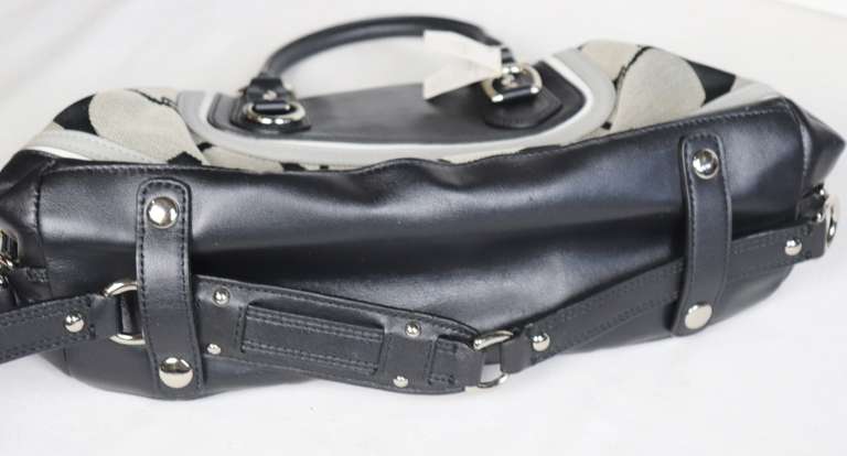 Black, White and Grey Signature Coach