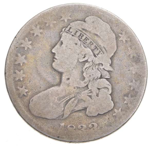 1833 Capped Bust Half Dollar