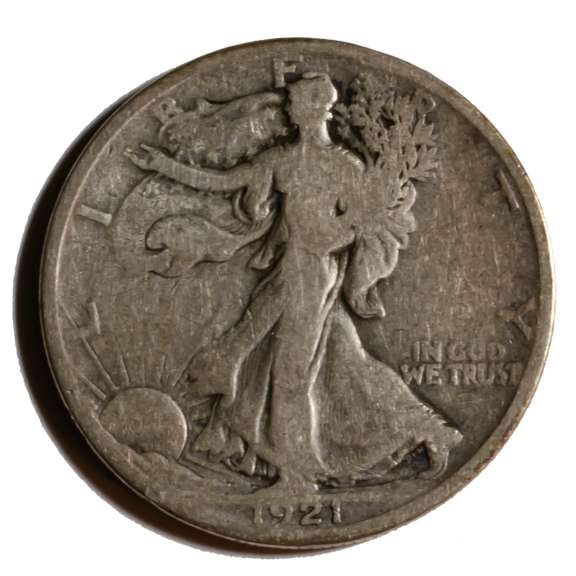 1921 S Walking Liberty Halves